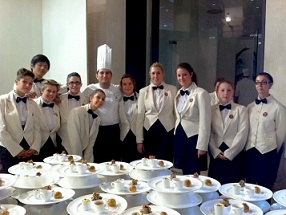 I nostri studenti con lo chef Parisi